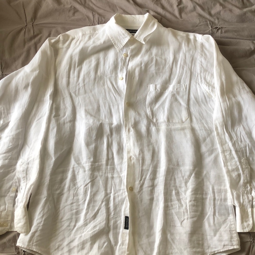 Murano European linen button down